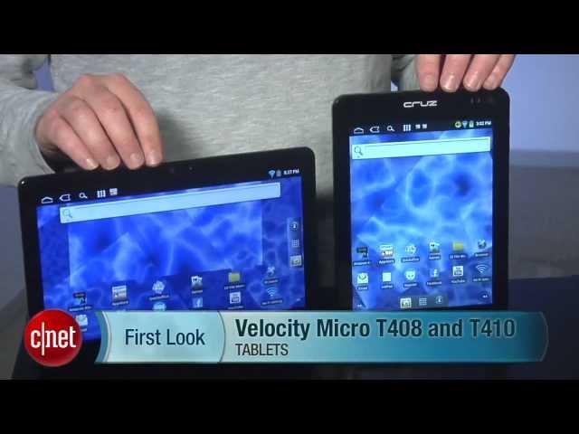 Velocity Micro Cruz T408 Tablet Review (CNET Review)