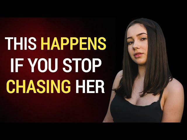 WHAT A WOMAN FEELS WHEN YOU STOP LOOKING FOR HER | PSYCHOLOGY FACTS