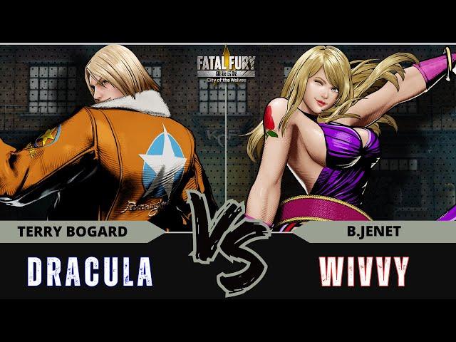 FF:CotW DRACULA (Terry Bogard) vs WIVVY (B. Jenet)⭐ Replay Match - [FATAL FURY: CotW]