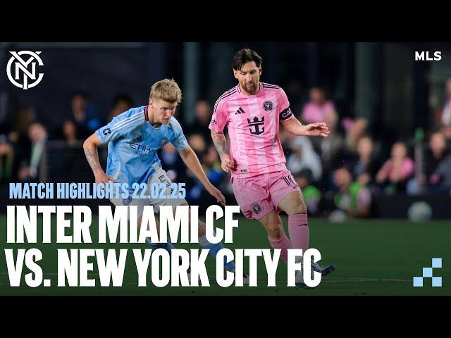 Match Highlights | Inter Miami CF 2-2 New York City FC | February 22, 2025