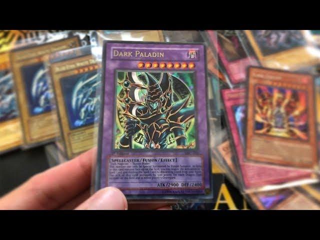 NEW RARE HUNTER SERIES! 1st Edition Blue Eyes & MFC Dark Paladin!? | Goodwill Yugioh Haul