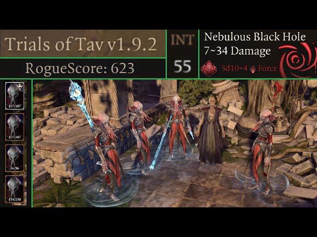 Trials of Tav - 615 RogueScore Game | Baldur's Gate 3 Roguelike Mod