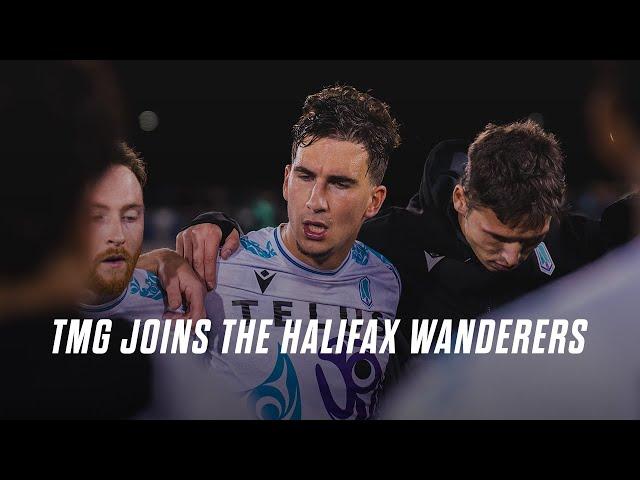 Thomas Meilleur-Giguère's first interview as a member of Halifax Wanderers FC 