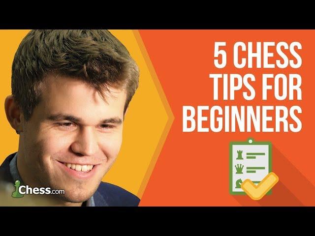 Magnus Carlsen's 5 Chess Tips For Beginning Players