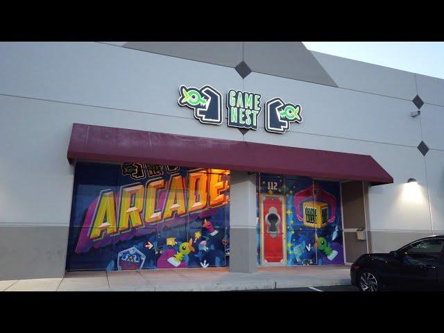 Walkthru of Game Nest Arcade (Las Vegas , Nevada) - Jan 24, 2020