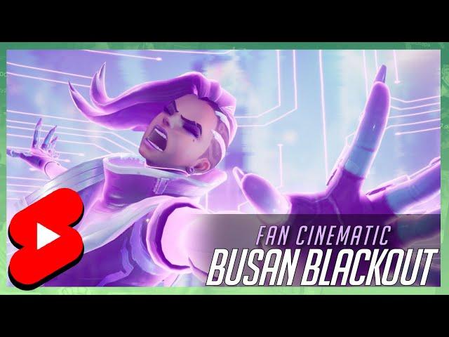 OVERWATCH Sombra Busan Blackout  | Fan Cinematic  PJ Rascals #Shorts #overwatch #overwatchsombra