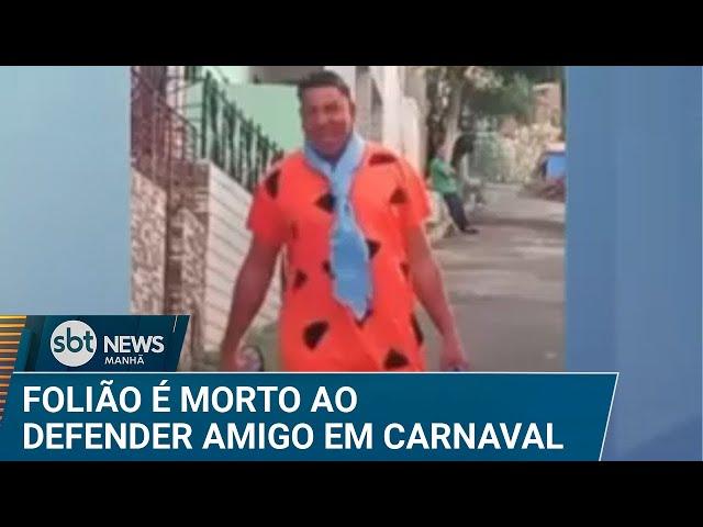 Folião é assassinado ao defender amigo em carnaval | #sbtnews (3/03/25)