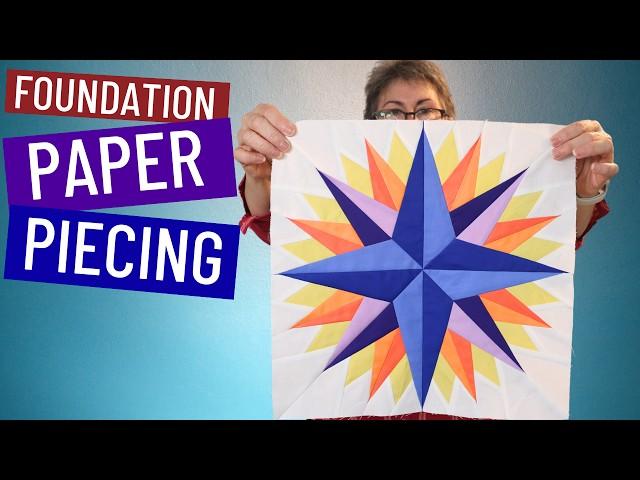 The Ultimate Paper Piecing Tutorial! FREE PATTERN