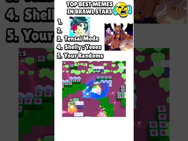 The End  Top 5 Brawl Stars Memes                #brawlstars #shorts #brawl #memes #trending #viral