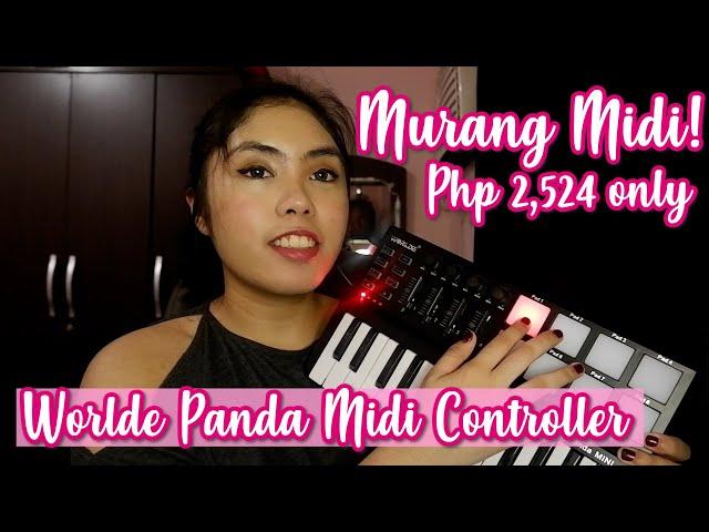 WORLDE PANDA MINI MIDI CONTROLLER UNBOXING + SET-UP | FABB LAGAS