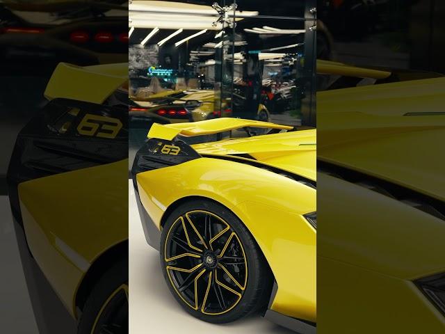 ASMR of Lamborghini Sian FKP 37 | 1 of 63 #dubai #hypercars #lamborghini #sianfkp37