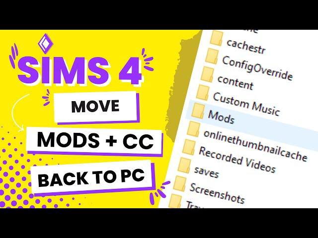 Moving your mods Step-by-Step: EASY