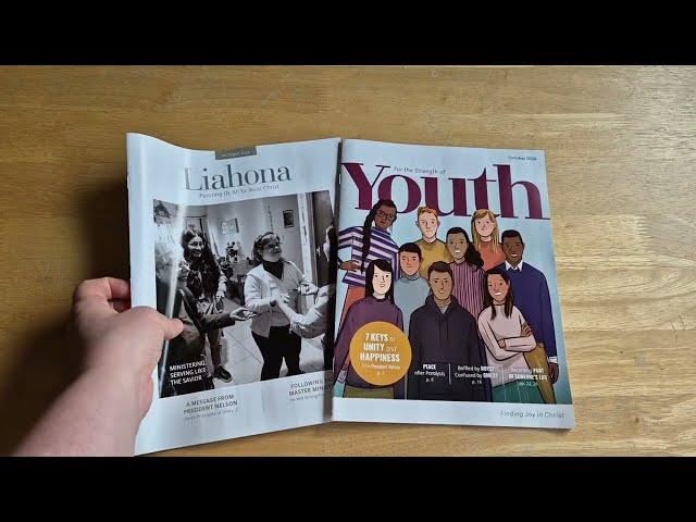 Liahona Magazine Flip-Through October 2024 #liahona #magazine #flipthrough #flipthroughvideo