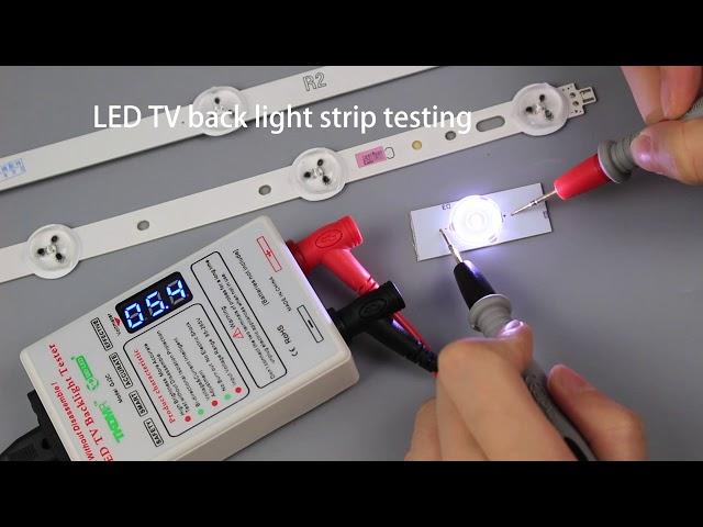 LED Tester - How to Test LED Backlighting - TKDMR GJ2C LED TV Backlight Tester