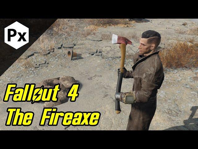 Fallout 4 Mod: Campsite - The Fireaxe - A Heavily Moddable Wasteland Staple