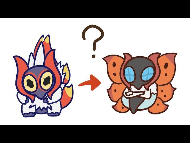 Why Slither Wing evolved into Volcarona