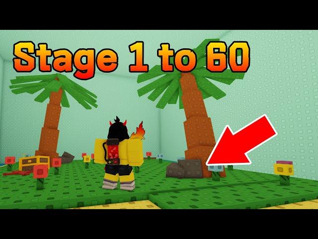 Find The Button (Stage 1 to 60) [Full Walkthrough] Roblox Gameplay