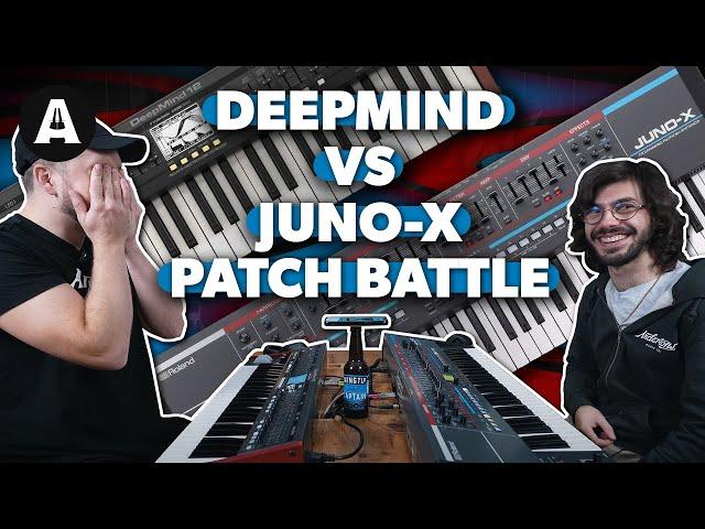 Patch Battle - Behringer DeepMind 12 vs Roland JUNO-X