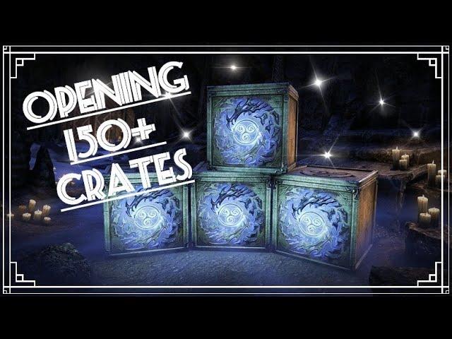 Opening 150+ crates TESO 2020 / Открытие 150+ ящиков призывательницы чешуи