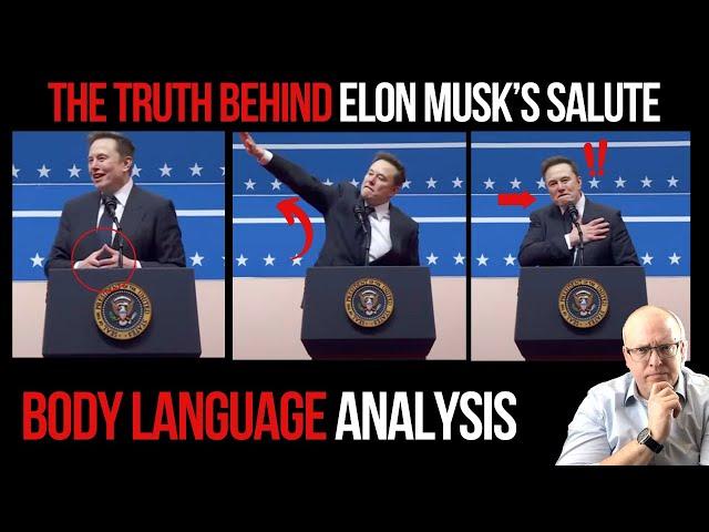 The Truth Behind Elon Musk's Salute: Body Language Analysis