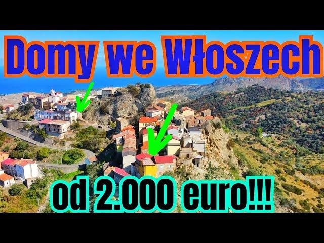 Dom we Włoszech za 2,000 EURO! Kupujemy?