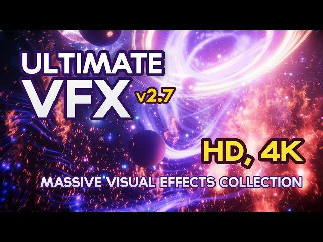 [UNITY3D ASSET] - Ultimate VFX (v2.7) - 4k, 60fps