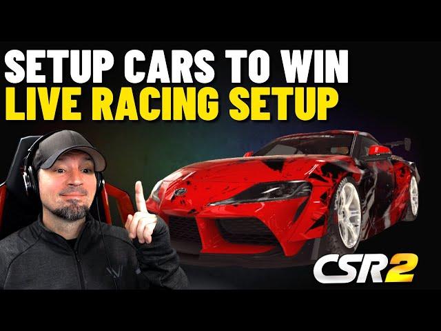 CSR2 Secret | How I Set Up My Cars To Win Lots of Live Races | Best Live Racing Setups CSR2 Racing