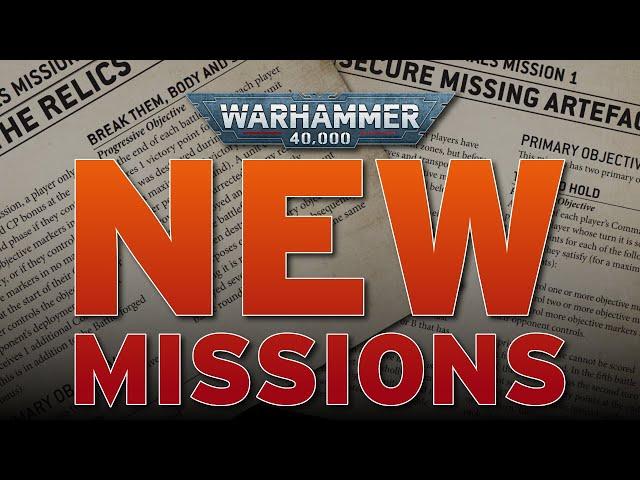 New Warhammer 40K Missions From Chapter Approved 2022!