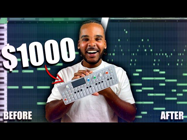 I Spent $1000 On This INSTRUMENT And Made A Crazy Beat With It!!