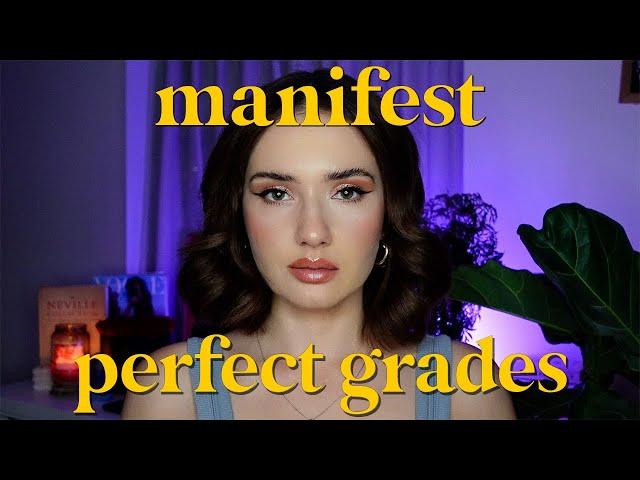 HOW TO MANIFEST PERFECT GRADES WITHOUT STUDYING | law of assumption