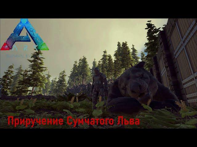 ARK Official PvE Приручение Сумчатого Льва