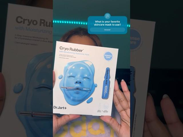 Dr. Jart Cryo Rubber Hyaluronic Acid Mask #cashincolor #skincare