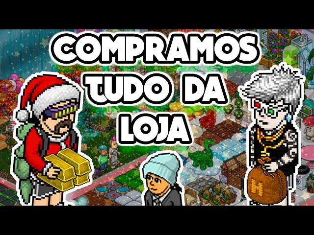 COMPRAMOS TUDO DA LOJINHA!!! - FT. FLAVIN PLAY - HABBO HOTEL 2022.