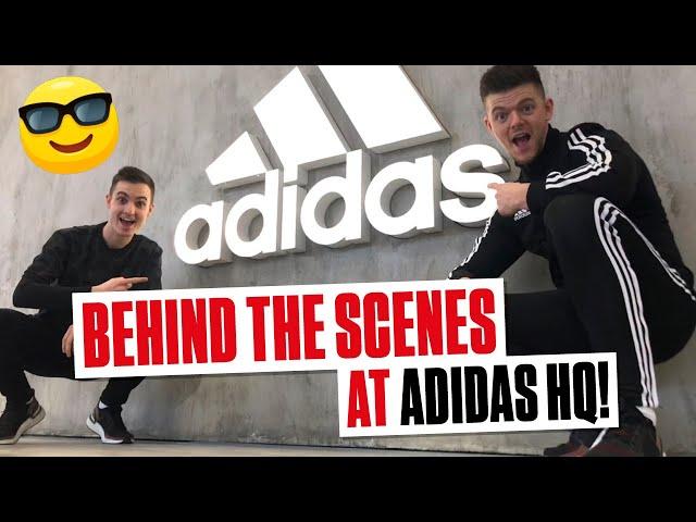 JAKE AND STOBBSY VISIT AWESOME ADIDAS HQ! ️