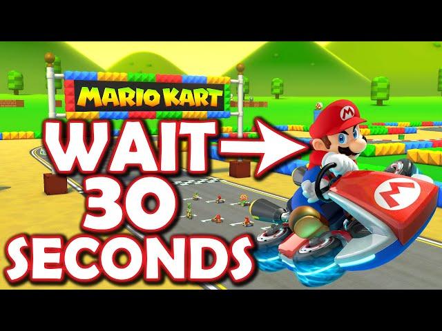 Mario Kart 8 Deluxe but I WAIT 30 SECONDS EVERY RACE!! *Brother vs Sister!* (DLC Tracks Wave 2!)