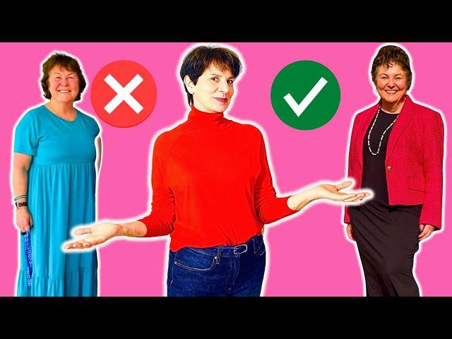 How To Style An Apple Shape | Before and After: Women Over 50