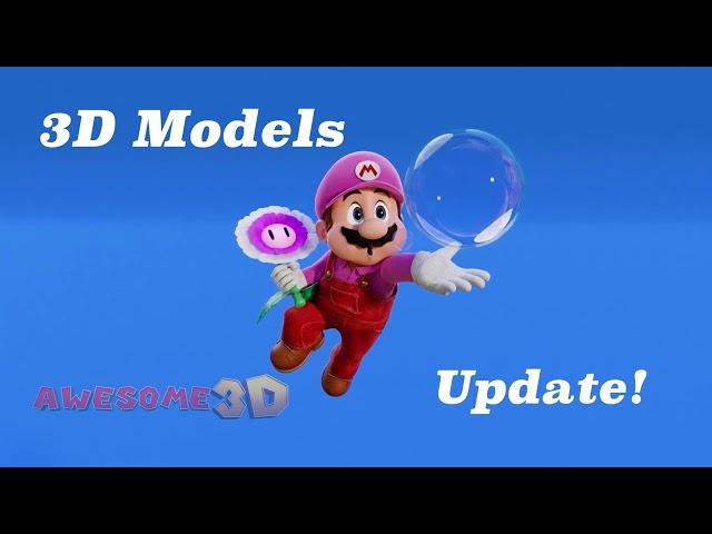 Mario Movie 3D Models Update! (v2.00)