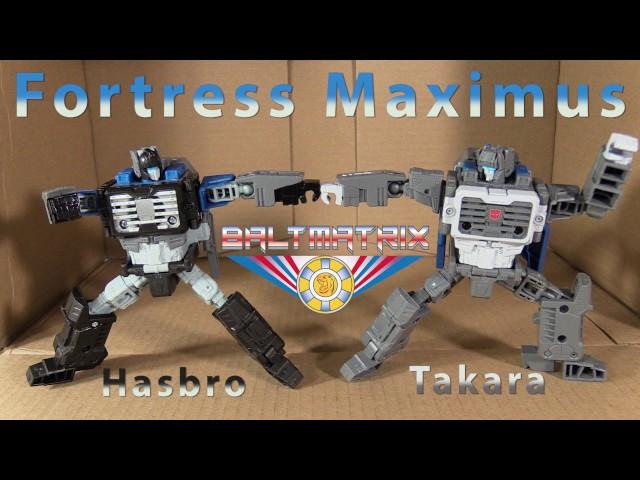 Hasbro Titan Class & Takara  LG31 Fortress Maximus