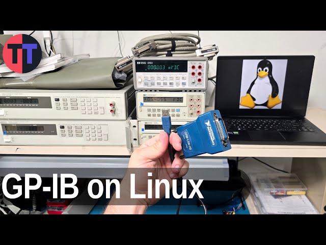 GPIB on Linux for HP Test Gear