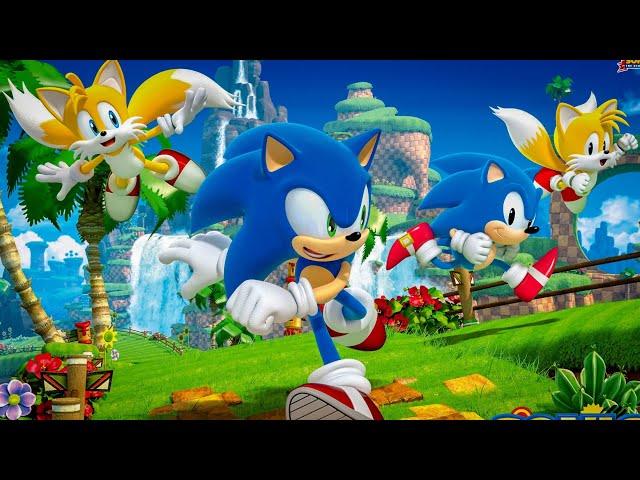  Sonic - Green Hills Theme - Bedtime Music - Baby Music, Lullaby Music, Sleep Music 