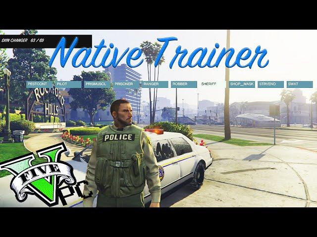 GTA V PC Native Trainer & ScriptHook (download link) -- ALL Emergency Vehicles/Characters!