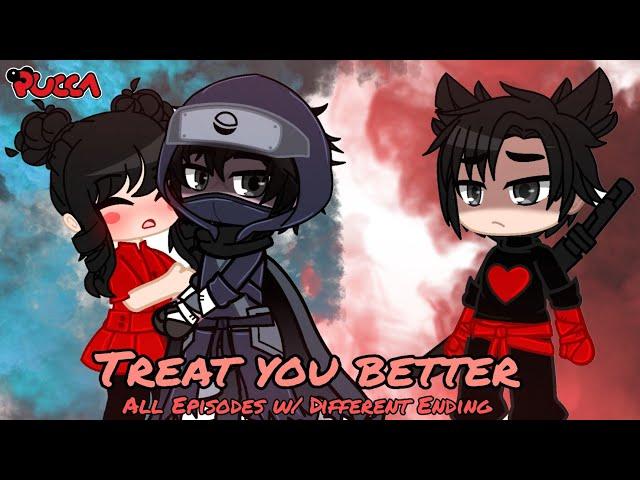 "Treat you better" || All Episodes || Pucca || Garucca vs Tobecca || Gacha Club Mini Movie