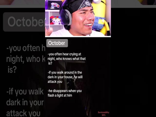 YOUR MONTH, YOUR CREEPY ENTITY! (part 3)