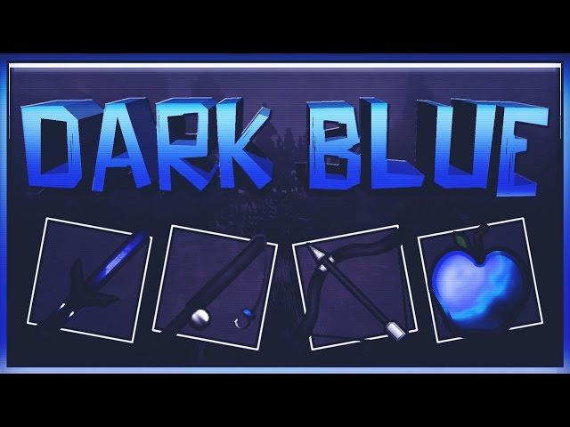 MINECRAFT PVP TEXTURE PACK - DARK BLUE