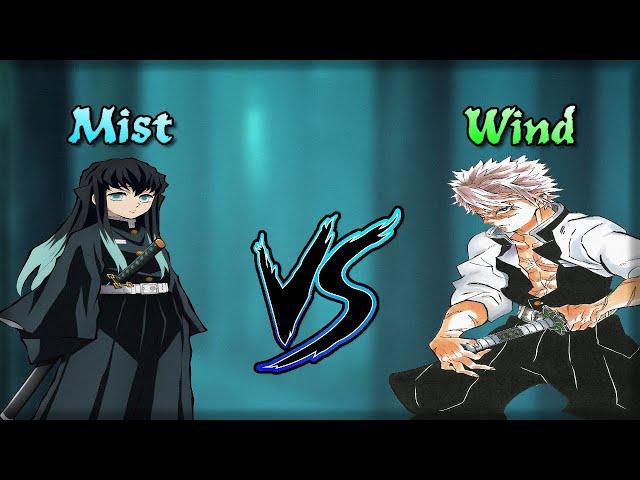 Demon Slayer RPG 2 | Wind vs Mist | Battle of the Strongest!?