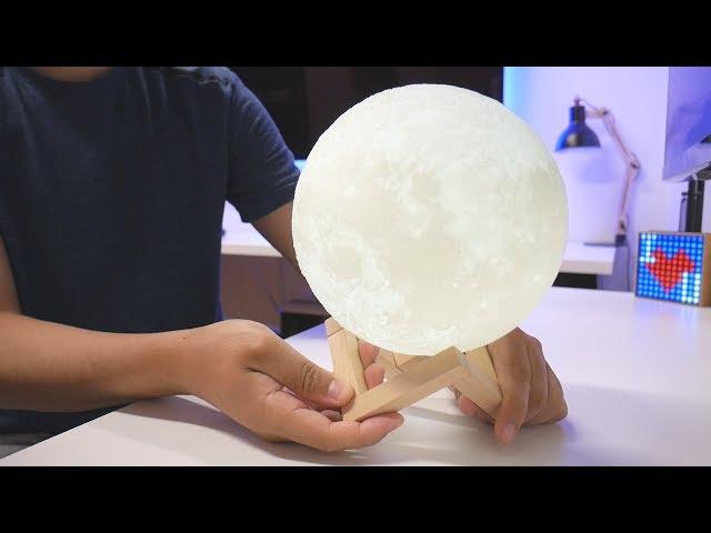 LOFTEK: A 3D Printed Moon Lamp #Lights