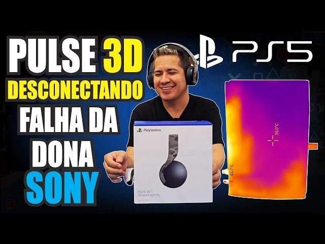 Pulse 3d / Elite desconectando, solução, vacilo da Sony.