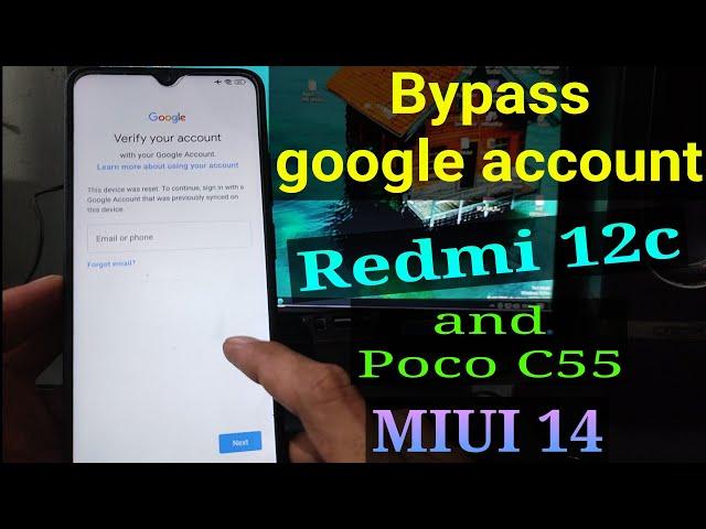 Redmi 12c FRP bypass MIUI 14 || FRP Bypass Redmi 12c MIUI 14