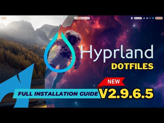 ML4W Dotfiles for Hyprland 2.9.6.5. NEW features, installation guide for Arch + Firefox Extensions