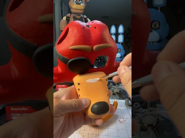 Building Foxy Animatronic Part 2 #fnaf #shorts #fivenightsatfreddys